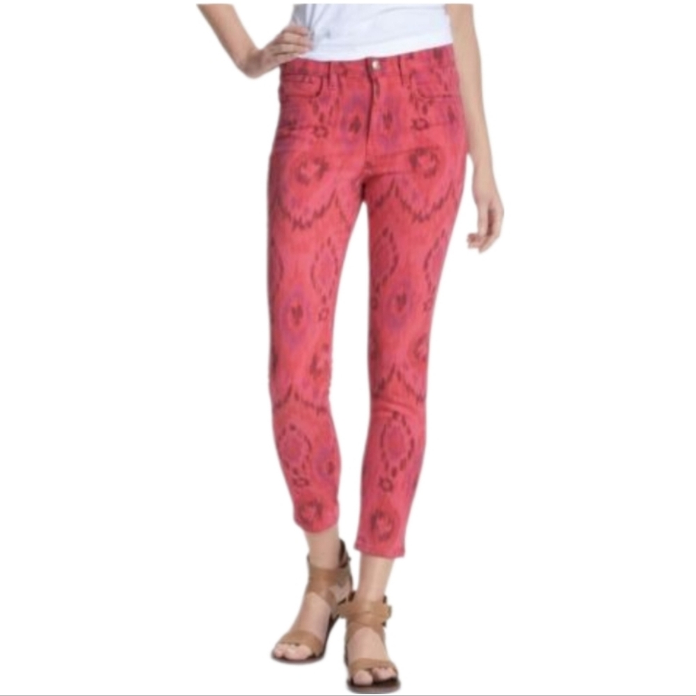 Joe Jean's Ikat Aztec High Water Skinny Jeans